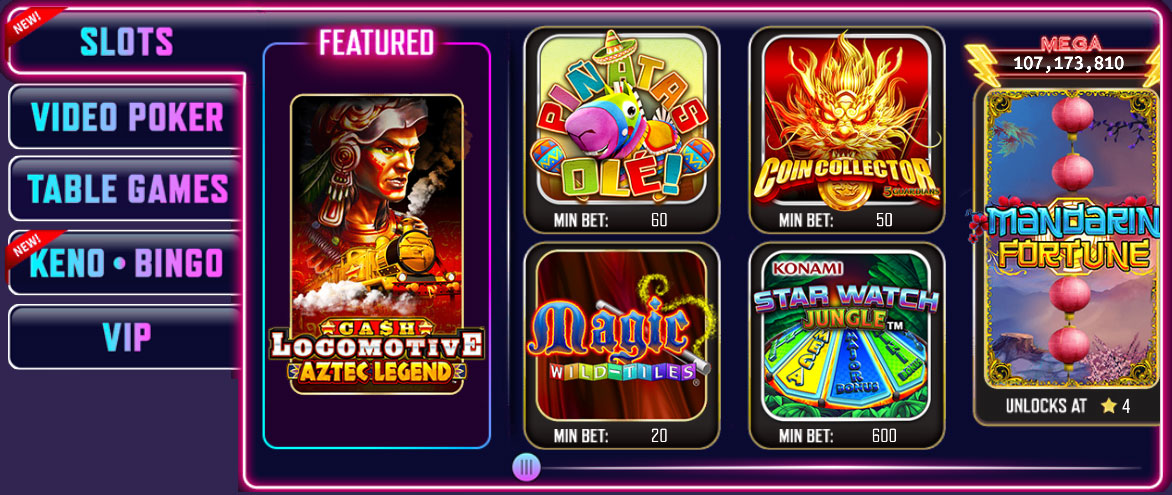 Downloadable gambling games.