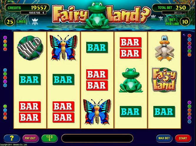 Fairy Land slot machine. 