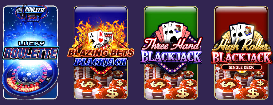 Table gambling games. 